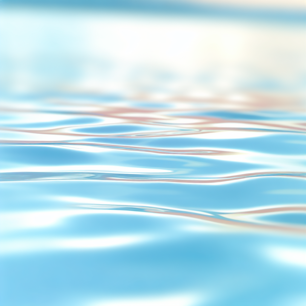 A close-up photo of a serene water body, symbolizing purity and tranquility.